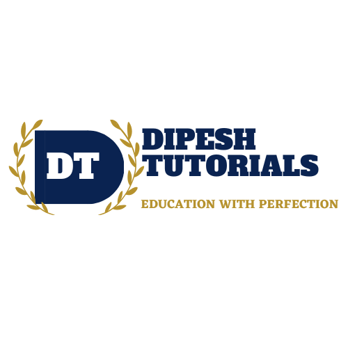 Dipesh Tutorials Logo | Education with Perfection